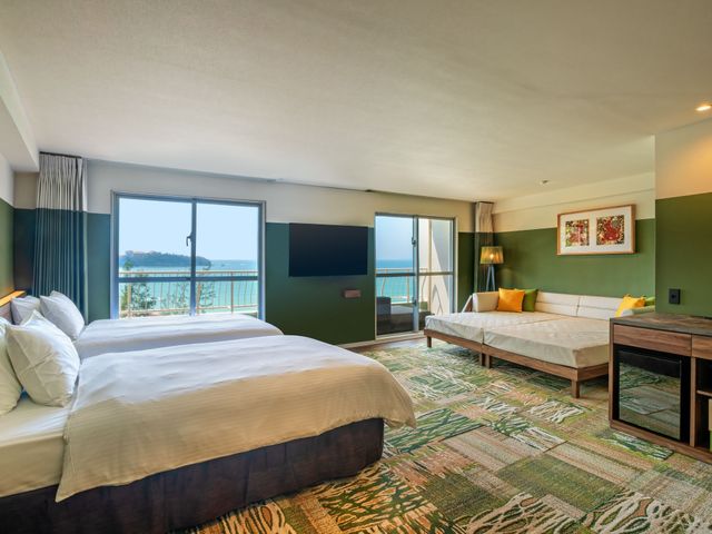 TWIN-LINE HOTEL YANBARU OKINAWA JAPAN ホテル棟（客室一例）