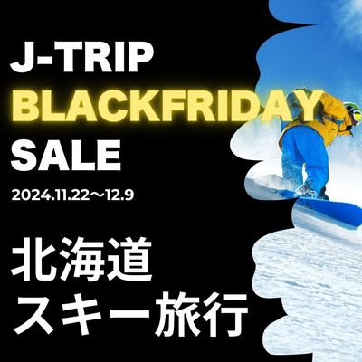 ブラックフライデー2024  北海道スキーツアーイメージ