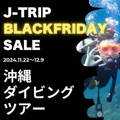 ブラックフライデーセール2024 ダイビング旅行イメージ