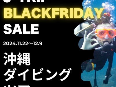 ブラックフライデーセール2024 ダイビング旅行イメージ