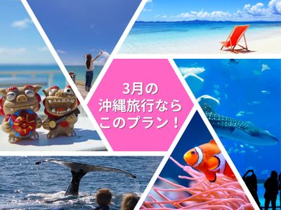 3月の沖縄旅行ならこのプラン!イメージ