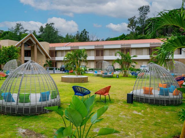 TWIN-LINE HOTEL YANBARU OKINAWA JAPAN ガーデンエリア