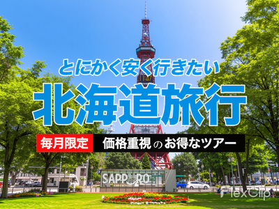 【JALで行く】北海道格安ツアー｜最安フライト＆値下げホテルを厳選イメージ