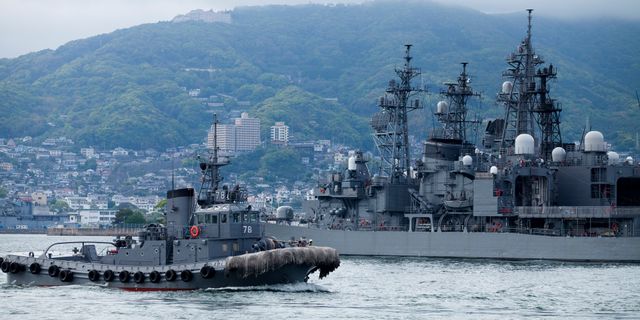 SASEBO軍港クルーズの画像