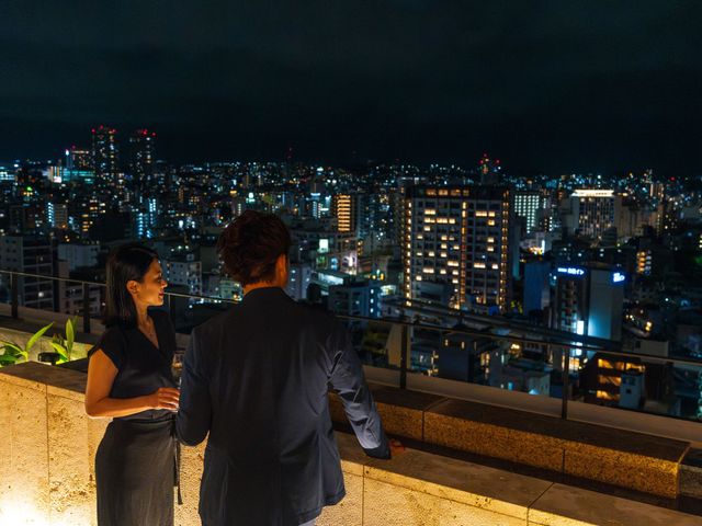 最上階テラスからの景観の画像