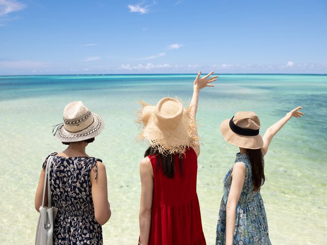 【1日目】10:00頃｜与論空港到着イメージ