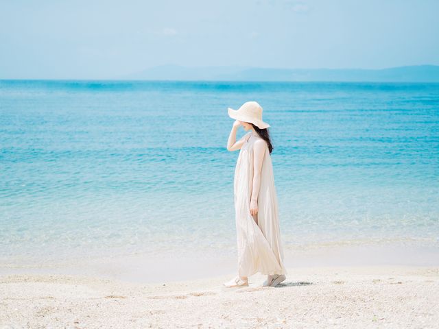 【2日目】8:00｜宿で朝食 → ゆっくりビーチ散歩イメージ