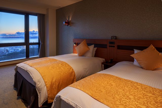 別府温泉　灯りの宿　燈月 デラックスルーム　53㎡