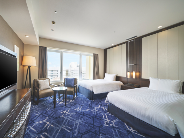 【2024年改装客室】スタンダードフロア シティビューツイン35㎡ 一例の画像