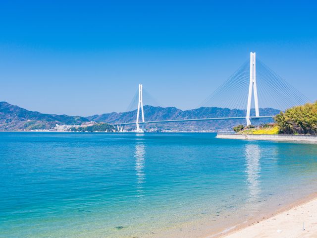 2日目 しまなみ海道で島巡りとサイクリングイメージ
