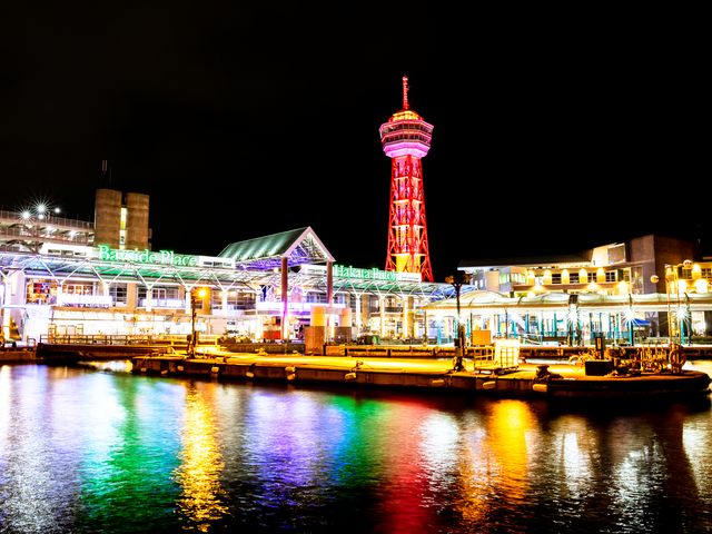 攻殻機動隊<br />
福岡県の港湾や都市景観イメージ