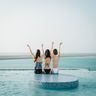 屋外温泉スパ（利用イメージ）