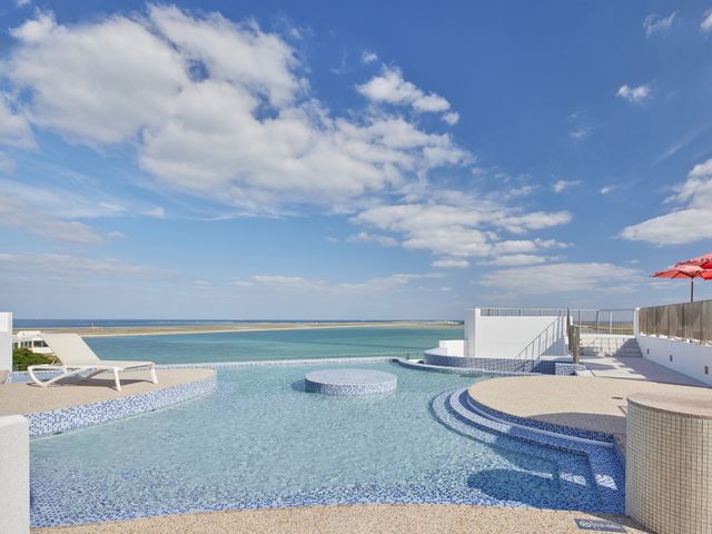 屋外温泉スパの画像