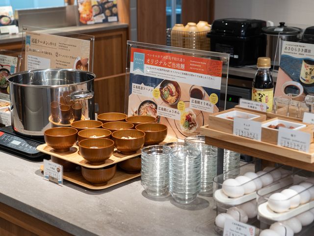 ベッセルホテル広島平和大通り 朝食