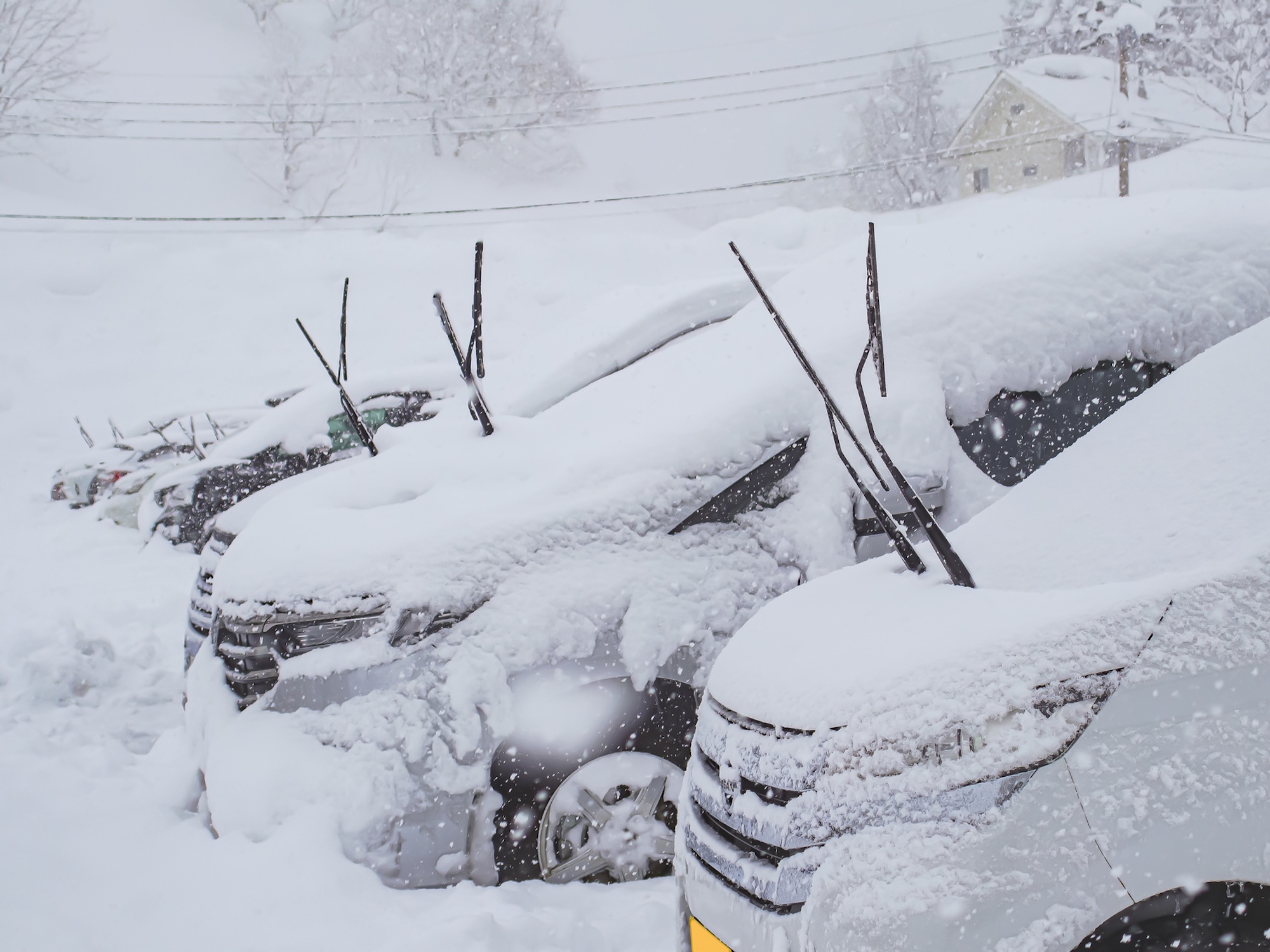 北海道冬道イメージ