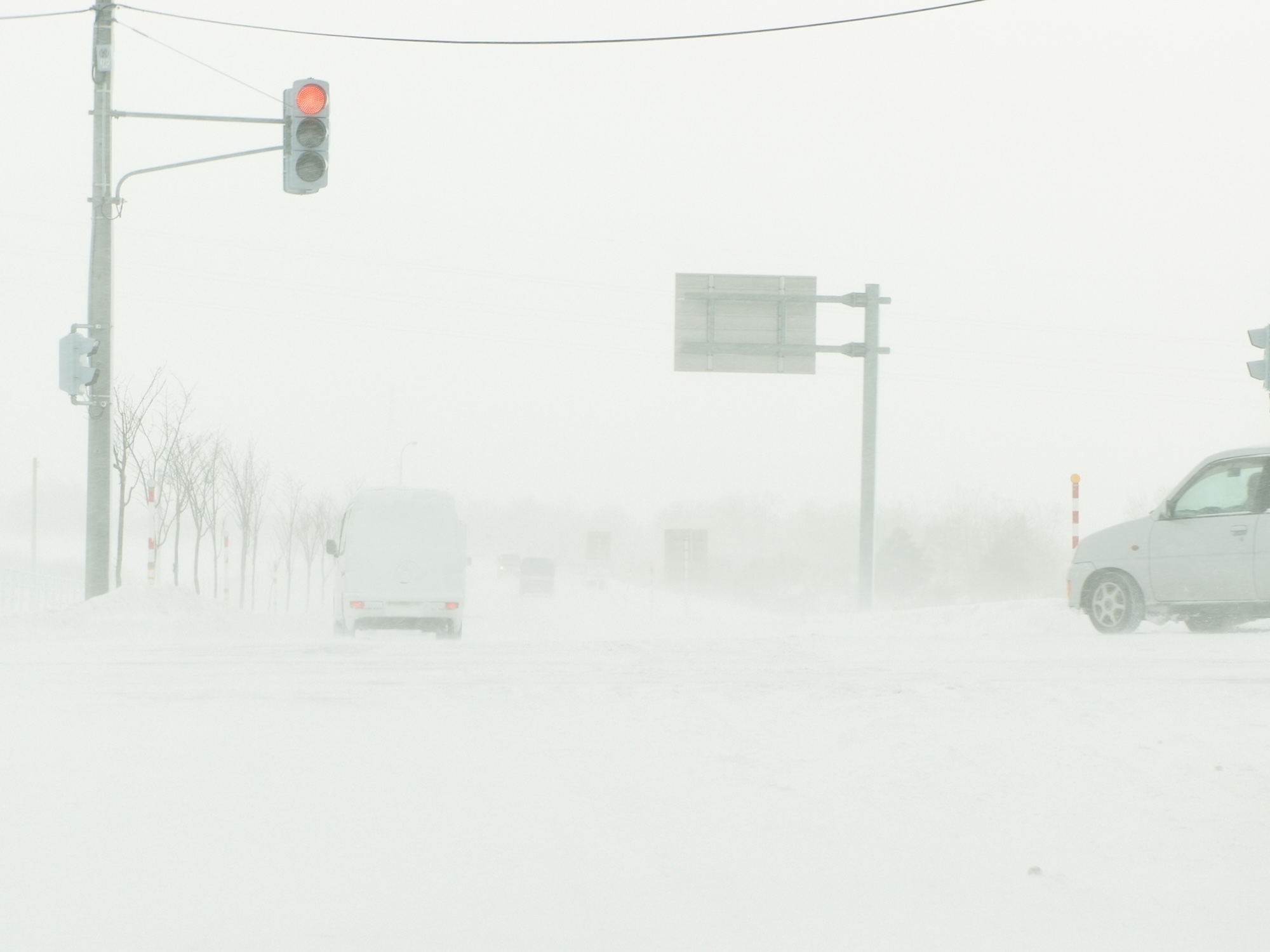 北海道冬道イメージ