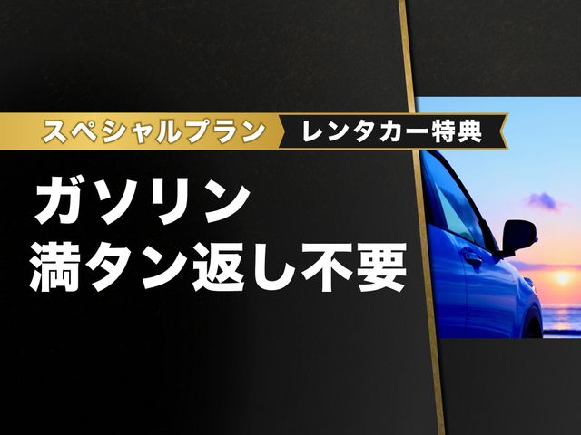 ガソリン満タン返し不要　屋久島フリープランイメージ