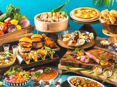 夕食ビュッフェ（イメージ）