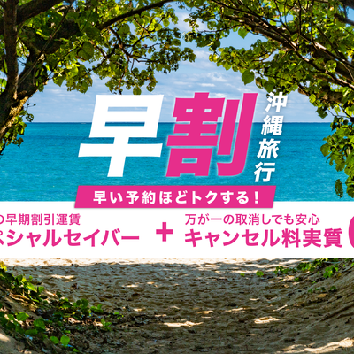 JALで行く！早期割引 沖縄ツアーイメージ