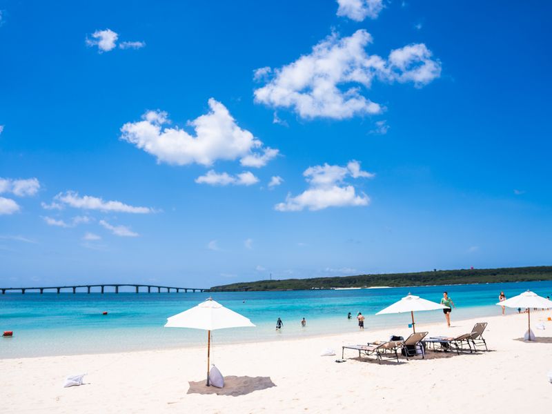 与那覇前浜ビーチの絶景イメージ