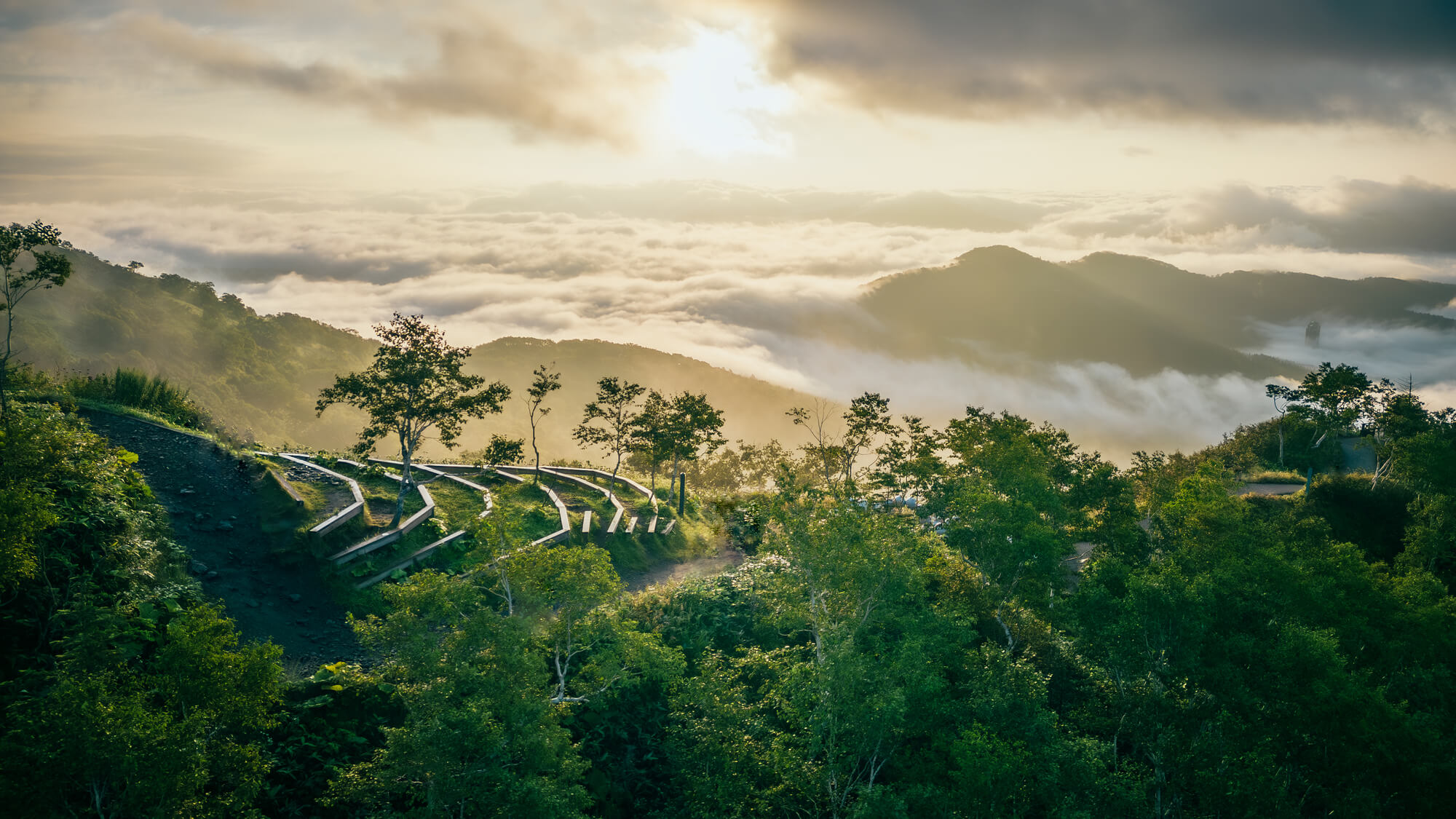 カップルでトマムを満喫｜トマムの風景