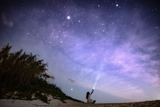 南星☆楽園の夜空観賞ツアー