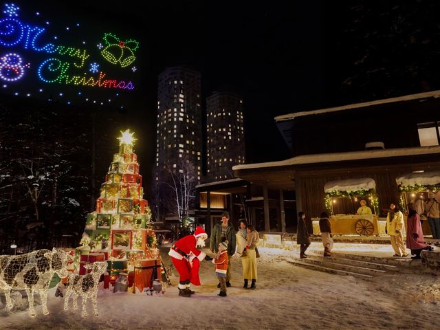 12月のトマムは、クリスマス一色イメージ